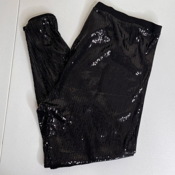 Black Sequin Women's Pants New With Tag 3x4× - Picture 13 of 13